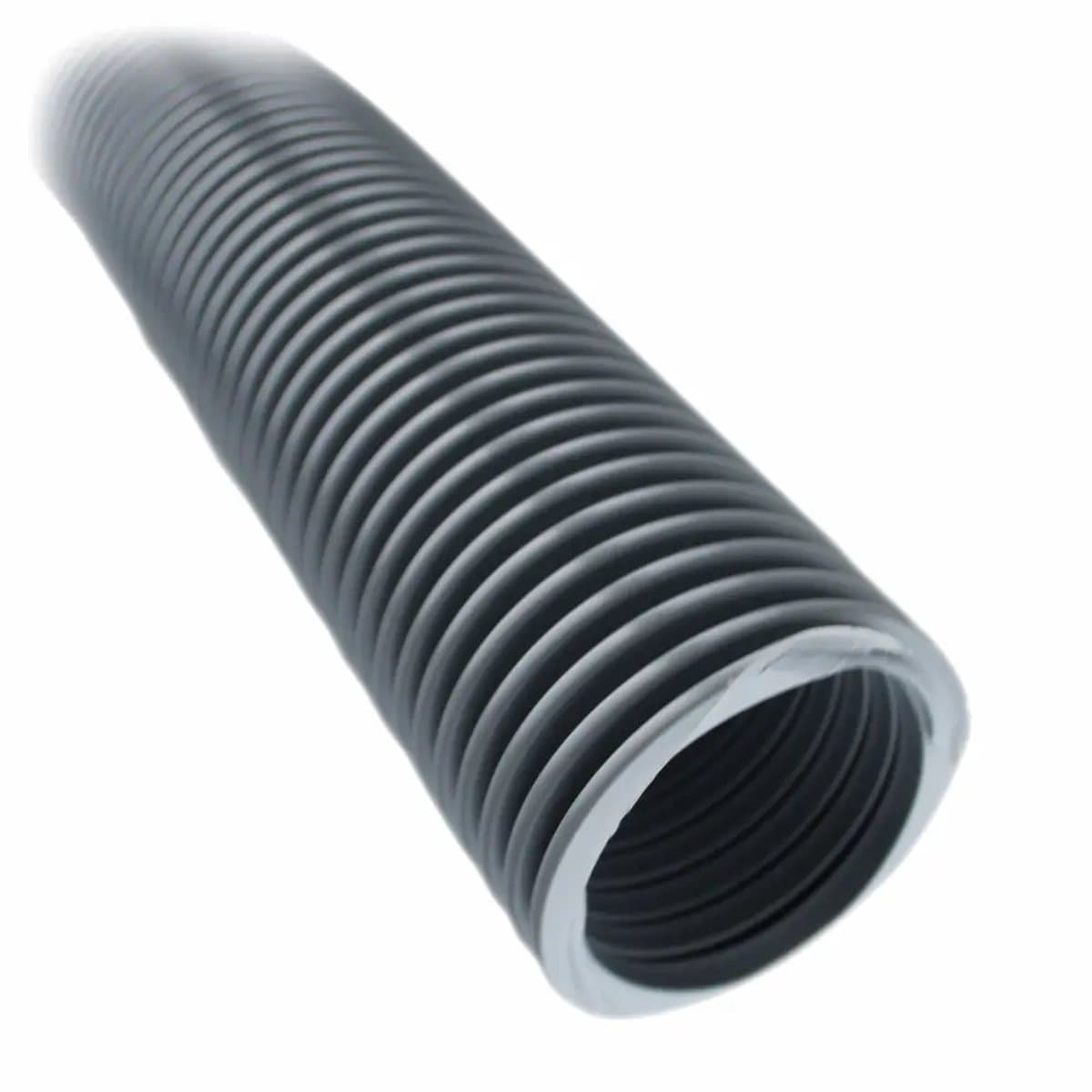 SQOON® Stofzuigerslang op rol 32 mm x 20 meter lang - Zware kwaliteit - Zilver - Glad van binnen voor optimale doorstroming - Geschikt voor huishoudelijk en industrieel gebruik — afbeelding 1