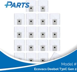 Ecovacs Deebot T30C Gen 2 Stofzakken (18 Stuks, Plus.Parts® alternatief voor DDB030041) — thumbnail 1