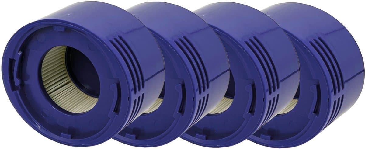Multaparts® HEPA Filter cassette (set van 4 stuks) geschikt voor Dyson V7 / V8 series | Hoge luchtfiltratie voor schone lucht | Meet op voor je besteld | Vervanger voor Dyson 967478-01 — afbeelding 1