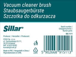 Sillar stofzuigerborstel, stofzuigermondstuk, universeel, 32mm, stofzuigermondstuk voor staubsauger, geschikt voor Zelmer Staubsauger, Elf, Syrius, Voyager Twix, Aquawelt, Meteor, einsetzbar auf Parkett, Teppich, Laminat, PVC, Fliesen — thumbnail 4