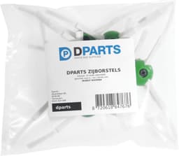10x Dparts zijborstel geschikt voor iRobot Roomba - voor 'e' 'i' 'j' series - borstel vervangingsset robotstofzuiger - E5 E6 E7 - i3 i3+ - i4 i4+ - i6 i6+ - i7 i7+ - i8 i8+ - J7 J7+ — thumbnail 2