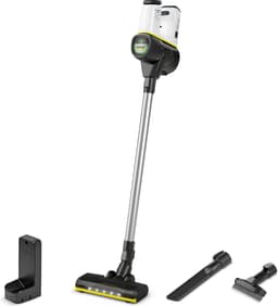 Kärcher VC 6 Cordless ourFamily Steelfstofzuiger - Draadloos en zonder zak - Accu looptijd 50 minuten - HEPA filter - LED vloerzuigmond - Geschikt voor harde vloeren zoals steen, laminaat, linoleum, PVC maar ook tapijt — thumbnail 1