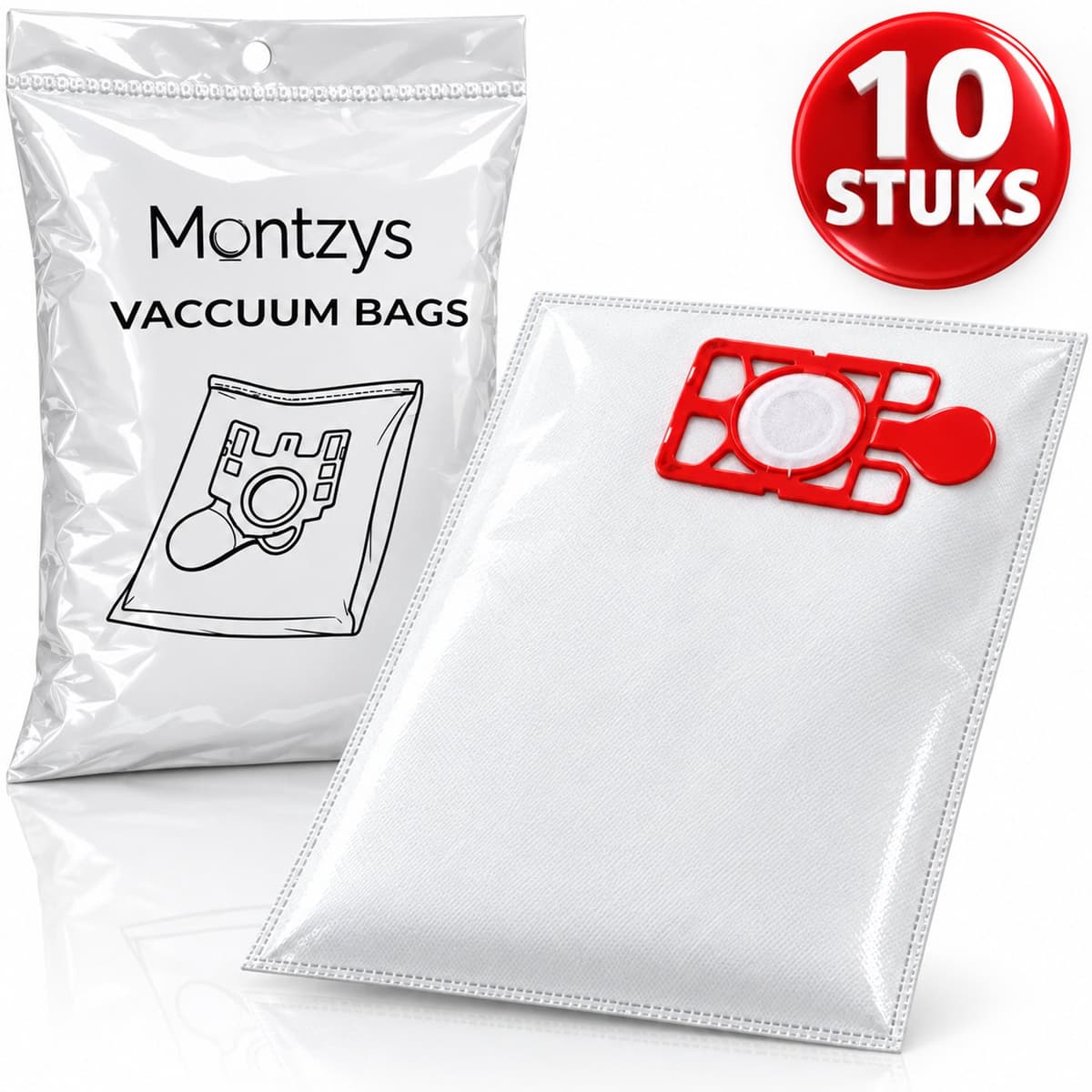 Montzys® Stofzuigerzakken Geschikt voor Numatic Henry, James en Hetty NVM-1CH Hepa - 10 Stuks - Stofzuiger Zakken — afbeelding 1
