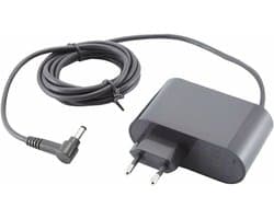 Oplader voor geschikt voor Dyson V10/V11/V12/V15 stofzuigers – 30,45V – Voedingsadapter met 1,8 meter kabel – Essentieel accessoire