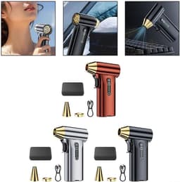 Turboventilator - Luchtblazer - Diepe reiniging - 130.000 RPM - 13 x 6 x 5 cm - Zilver — thumbnail 4