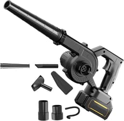 Elektrische Luchtblazer - Bladblazer Zuiger - Tuin Schoonmaken - Krachtige Koperen Motor - 3.3 m³/min - One Color — thumbnail 4
