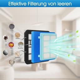 Dailygoods- Filters 2 Stuks - Compatibel met Philips PowerPro Compact - FC8010/01 - FC9330 - FC9331 - FC9332 - FC9333 - Goede compatibiliteit - Stofzuigerfilters — thumbnail 3
