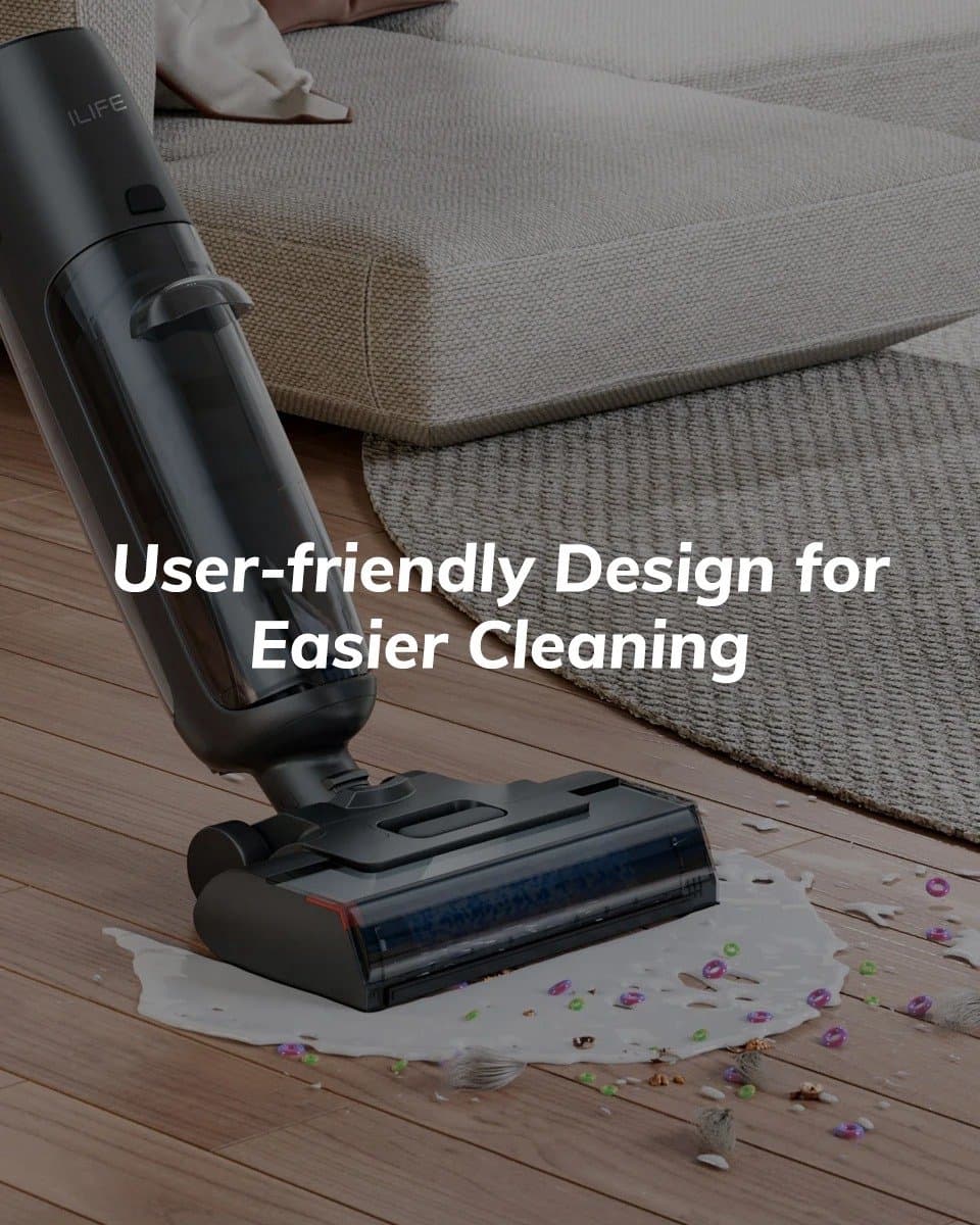 HomeGoodies ILIFE W90 Pro Draadloze Vloerwasser 3-in-1 – Stofzuigen, Dweilen & Wassen in Één Beweging – 7000Pa & Zelfreinigend – Voor Elke Harde Vloer — afbeelding 1