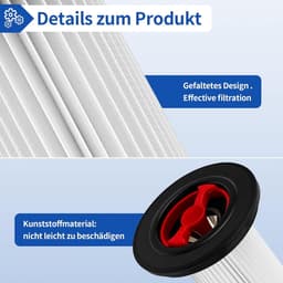 2 filters geschikt voor Bosch 12036642,12023349 HEPA vervangingsfilter Unlimited Gen2-serie 8 stofzuiger — thumbnail 4