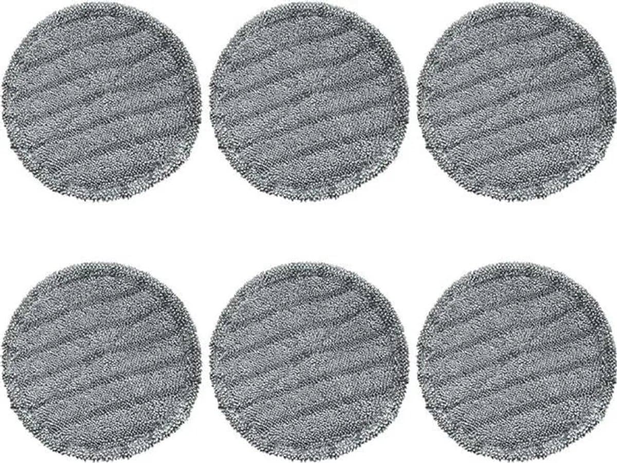 Vervangende microvezel dweilpads - 6 stuks, Geschikt voor Dyson V7, V8, V10, V11 en V15 — afbeelding 1