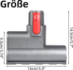 Mini-turbomondstuk Geschikt voor Dyson V7/V8/V10/V11/V15 stofzuigers — thumbnail 3