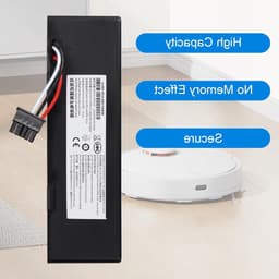 3400mAh Vervangende Batterij voor Robotstofzuiger, 14.4V Lithium-Ion Accu, Geschikt voor Mop 2S, Mop Pro en Mop P — thumbnail 5