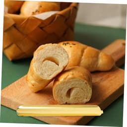 Kruimel Veegmachine - Brood Schraper - Tafel Reinigen - Met Kledingclip - 15.5 cm - Goud — thumbnail 4
