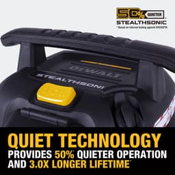 DeWALT Nat/droog Stofzuiger stil - 20L - met auto start — thumbnail 4