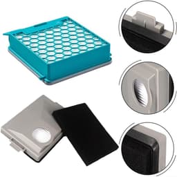 2 stuks Filter - 1 voorfilter en 1 nafilter - voor Miele Boost CX1- en Blizzard CX1 , CX-FSF, SNRF3 ,SF-HY60 — thumbnail 3