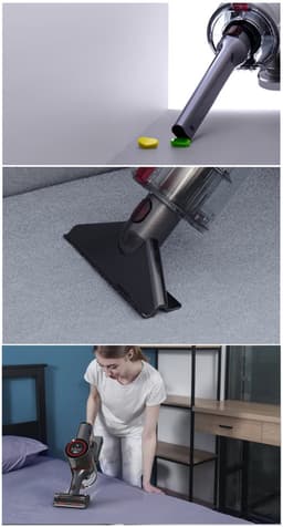 Clean Air Optima® Vertica Steelstofzuiger met UV-C sterilisatie - Maximale zuigkracht en geavanceerde luchtzuiveringstechnologie - Kruimeldief - BLDC motor — thumbnail 4