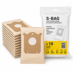 Stofzuigerzak Geschikt voor Philips, AEG en Electrolux – S-bag Type – 4 stuks — thumbnail 1