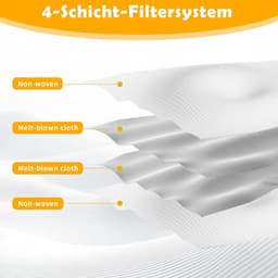 10 stuks stofzakken voor Dreame X40/X50/L40S/L10/X20/X30/L50/Aqua10 Ultra- voor Dreame l40s pro ultra/L10s Ultra Gen 2/Gen 3, voor Mova P50/E30/Z60/P10/V50 robotstofzuiger — thumbnail 2