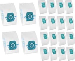 20 stuks TU-stofzuigerzakken-voor Miele Guard S1/L1/M1-stofzuigerzakken voor Miele Pure TU-Junior/Silence/Allergy/Parquet XL/AllFloor/Cat Dog/Flex/Comfort-serie-Lekvrij- inhoud 3,5 liter — thumbnail 1