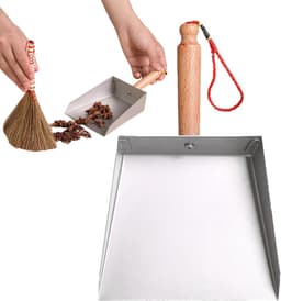 Kleine Vuilblik - Stofblik Bureau - Snel Schoonmaken - Brede Veegrand - 22 x 15 cm — thumbnail 1