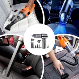 Handstofzuiger Draadloos - Autostofzuiger Blazer - Snelle Reiniging - 4-in-1 Functionaliteit - 23.1 x 20.5 x 7.3 cm - Zwart — thumbnail 2