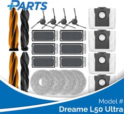 Dreame L50 Ultra Onderhoudsset (Plus.Parts® alternatief voor RAK59) — thumbnail 1