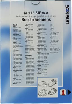 CleanBag stofzuigerzakken 12 stuks - Geschikt voor Bosch Siemens - D E F G H - Inclusief 2 filters - Alternatief - Maxipack - Voordeelpak — thumbnail 3