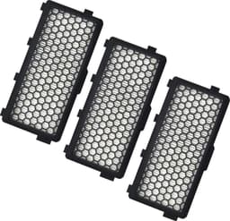 3x HEPA & Koolstof Filter geschikt voor Miele Airclean Plus SF-HA S4/S5/S6/S8 C2-C3 Compact C1 , C3, C2, S8, S6, S5, S4, S8000, S6000, S5000, S4000 - Stofzuigerfilter HEPA Filter — thumbnail 1