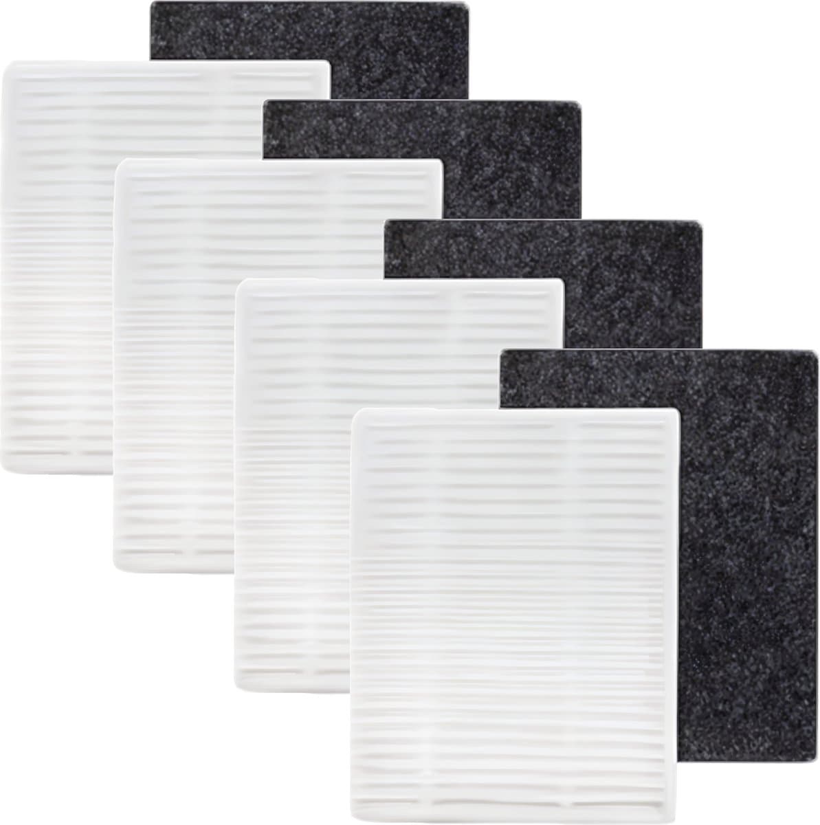 4x Filter set geschikt voor Eufy Clean G50 / G50 Hybrid / L50 / L50 SES / L60 / L60 Hybrid — afbeelding 1