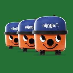 Numatic nijntje x Henry HVR160-11 - Stofzuiger met zak - Oranje/Blauw - Limited Edition! — thumbnail 5