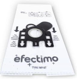 mi30 stofzuigerzakken voor Miele van efectimo - 10 stuks - drielaags hoogwaardig microvezel Miele mi30 stofzuigerzakken - geschikt voor stofzuigerzakken m130 Miele — thumbnail 3