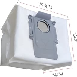 12x Stofzuigerzakken geschikt voor Roborock Q5+, Q5 pro + , Q7+ en Q7 Max+, S7 MaxV Ultra, S7 Pro Ultra, Q8+ max en pro, S8+ S8 Pro Ultra stofzakken zakken zuigstation — thumbnail 4