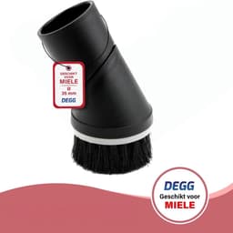 DEGG - 4-Delige stofzuiger set - Geschikt voor Miele - Stofzuigerbuis + Luxe parketborstel + Pistoolgreep + Plumeau - Voor harde vloeren — thumbnail 2