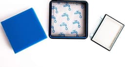 Filter set geschikt voor Philips PowerPro Compact and Power Pro Active en City filterset FC8010/02 FC8010/01 HEPA allergie - Stofzuiger onderdelen — thumbnail 5