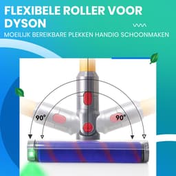 SYproducts Stofzuigermondstuk - Geschikt voor Dyson V7/V8/V10/V11 en V15 series — thumbnail 3