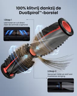 eufy Nieuw 2026 Robotstofzuiger met Dweil C28 Omni - HydroJet-zelfreinigende Dweilrol - Upgrade van X10 Pro - 15.000Pa Zuigkracht - Alles-in-1 Station - Automatisch Dweilen en Drogen - AI-obstakeldetectie — thumbnail 3