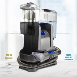 Aura® Tapijtreiniger machine - Tapijtreiniger - Tapijtreiniger apparaat - Grijs - ‎15cm x 28cm x 15cm — thumbnail 2