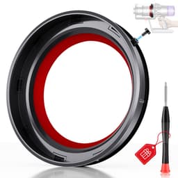 Vaste afdichtingsring voor de stofbak - Siliconen afdichtingsring voor de bodem van de stofbak - Geschikt voor Dyson V11 V15 SV14 SV15 SV22 stofzuigers - Vervangingsonderdeel + T8-schroevendraaier — thumbnail 1