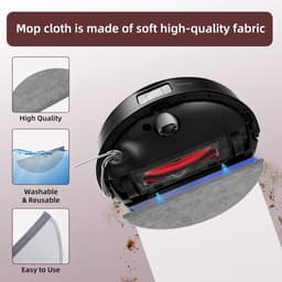 Roborock Q10 VF / Q10 VF+ / Q10 PF / Q10 PF+ Onderhoudsset – 13-Delige Accessoireset met Hoofdborstel, 4 Filters, 4 Zijborstels en 4 Dweilpads — thumbnail 3