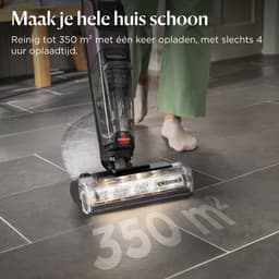 BISSELL CrossWave OmniForce EdgeFind Select Draadloze Steelstofzuiger met Dweilfunctie - 2-in-1 Stofzuiger & Dweil - Multi Surface Cleaner voor Harde Vloeren & Vloerkleden - PowerVac & PowerMop - 4330N — thumbnail 2
