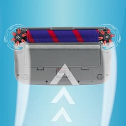 CLEANmaxx accu-veegmachine, draadloos | Vloerveger met 1.200 tpm en 4 borstels | incl. led-verlichting | Anti-haren-systeem, perfect voor dierenharen | 60 minuten gebruiksduur | voor tapijt, tegels en laminaat — thumbnail 3