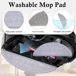 20-delige Accessoireset - Geschikt voor Roborock Q10 S5, S5+ & X5 - Complete Onderhoudskit - Inclusief Hoofdborstel, HEPA Filters, Dweilpads & Stofzakken - Robotstofzuiger Reserveonderdelen — thumbnail 2