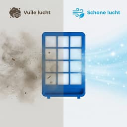 3x Filter geschikt voor Philips Powerpro\/Marathon Ultimate met schuim inzet — thumbnail 2