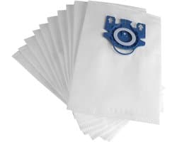10x Stofzuigerzakken Geschikt Voor Miele GN - HyClean - Blauwe Flens - Geschikt Voor Miele Complete C2 C3 & Classic C1 - 5-Laags Microvezel - Voordeelverpakking