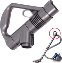 Pistoolgreep - Handgreep geschikt voor Dyson DC19 / DC23 / DC26 / DC29 / DC32 / DC36 / DC37 - Grijs - Handgreep Accessoires - Standaard — thumbnail 4