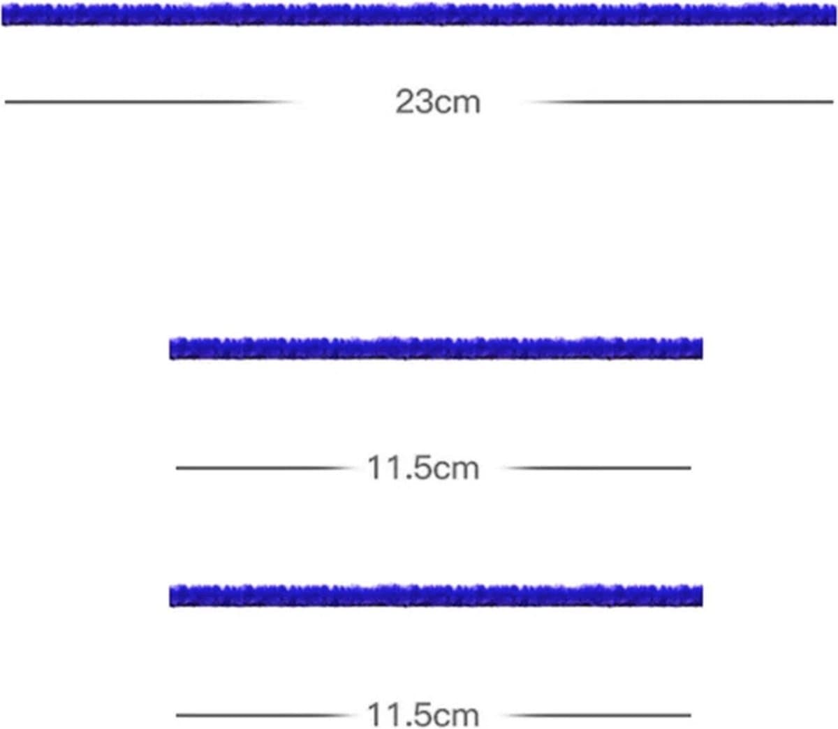 *** Viltstrips vervangers geschikt voor Dyson mondstuk - 3 strips voor V7, V8, V10 en V11 borstels - van Heble® *** — afbeelding 1