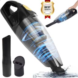 AG360 Handstofzuiger Kruimeldief - Deep Purple - Stil - Snoerloos - Extreem Krachtige Kruimelzuiger Draadloos - Waterzuigend - 100W Krachtige Zuigkracht - Voor Thuis & Auto - HEPA filter - Compact - Geschikt voor Huisdierharen — thumbnail 1