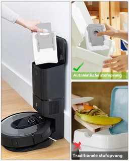 Vervangende stofzakken voor automatische stofzuigers - 12 stuks — thumbnail 3