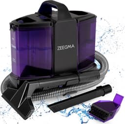 Zonder Wash Compact – Nat- en Droogzuiger - Tapijtreiniger – Extractiemethode – 1,5L Reservoir – AutoClean – TriClean Mondstuk – 50% Snellere Droging – 650cm Bereik – Voor Auto, Tapijt, Bekleding, Ramen & Vloeren — thumbnail 1