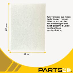 20 PARTS4® Stofzuigerzakken + HEPA & motorfilters geschikt voor AEG VX6 / VX7 / VX8 serie | Complete set met 20 stofzuigerzakken, HEPA H12 filter en 2 motorfilters — thumbnail 4